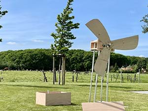 Windfarm CO2 voetprint teambuilding Kortrijk